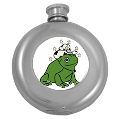 281da91b7138c1 Round Hip Flask (5 Oz) by Teevova