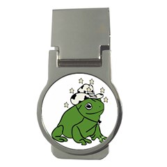 Frog With A Cowboy Hat Money Clips (round) 