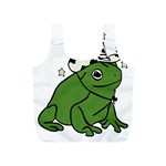 Frog with a cowboy hat Full Print Recycle Bag (S) Front