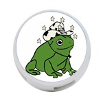 Frog with a cowboy hat 4-Port USB Hub (One Side) Front