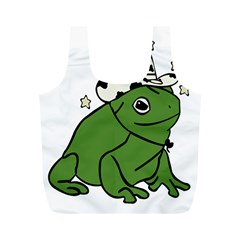 Frog With A Cowboy Hat Full Print Recycle Bag (m)