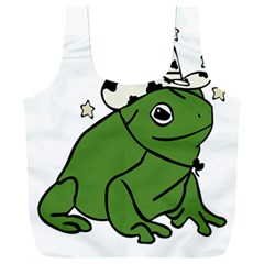 Frog With A Cowboy Hat Full Print Recycle Bag (xxxl) by Teevova