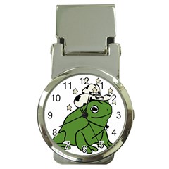 Frog With A Cowboy Hat Money Clip Watches by Teevova