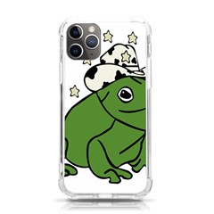 Frog With A Cowboy Hat Iphone 11 Pro 5 8 Inch Tpu Uv Print Case by Teevova