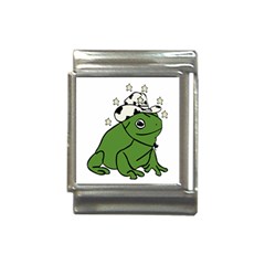 Frog With A Cowboy Hat Italian Charm (13mm) by Teevova