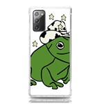 Frog with a cowboy hat Samsung Galaxy Note 20 TPU UV Case Front