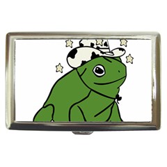 Frog With A Cowboy Hat Cigarette Money Case by Teevova