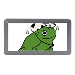 Frog With A Cowboy Hat Memory Card Reader (mini) by Teevova