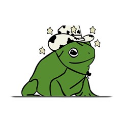 Frog With A Cowboy Hat Plate Mats by Teevova