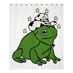 Frog With A Cowboy Hat Shower Curtain 60  X 72  (medium)  by Teevova