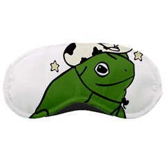 Frog With A Cowboy Hat Sleeping Mask by Teevova