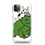 Frog with a cowboy hat iPhone 11 Pro Max 6.5 Inch TPU UV Print Case Front