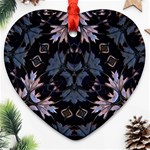 M G Heart Ornament (Two Sides) Front