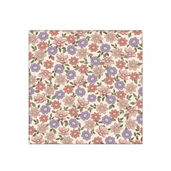 Flowers Petals Plants Floral Print Pattern Design Satin Bandana Scarf 22  X 22  by Ravend