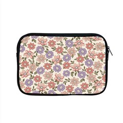 Flowers Petals Plants Floral Print Pattern Design Apple Macbook Pro 15  Zipper Case by Ravend