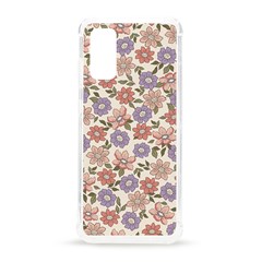 Flowers Petals Plants Floral Print Pattern Design Samsung Galaxy S20 6 2 Inch Tpu Uv Case by Ravend