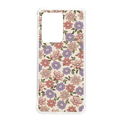 Flowers Petals Plants Floral Print Pattern Design Samsung Galaxy S20 Ultra 6 9 Inch Tpu Uv Case by Ravend