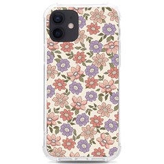 Flowers Petals Plants Floral Print Pattern Design Iphone 12/12 Pro Tpu Uv Print Case by Ravend