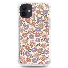 Flowers Petals Plants Floral Print Pattern Design Iphone 12 Mini Tpu Uv Print Case	 by Ravend