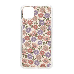 Flowers Petals Plants Floral Print Pattern Design Iphone 11 Pro Max 6 5 Inch Tpu Uv Print Case by Ravend