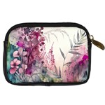 Ai Generated Flowers Watercolour Nature Plant Digital Camera Leather Case Back