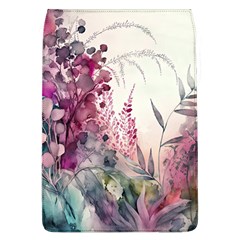 Ai Generated Flowers Watercolour Nature Plant Removable Flap Cover (l) by Ravend