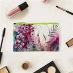 Ai Generated Flowers Watercolour Nature Plant Cosmetic Bag (XS) Front