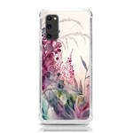 Ai Generated Flowers Watercolour Nature Plant Samsung Galaxy S20 6.2 Inch TPU UV Case Front