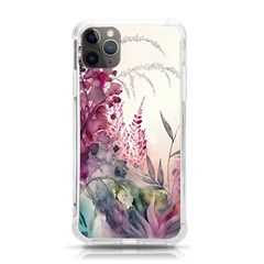 Ai Generated Flowers Watercolour Nature Plant Iphone 11 Pro Max 6 5 Inch Tpu Uv Print Case by Ravend