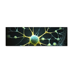 Ai Generated Neuron Network Connection Sticker (bumper) by Ravend