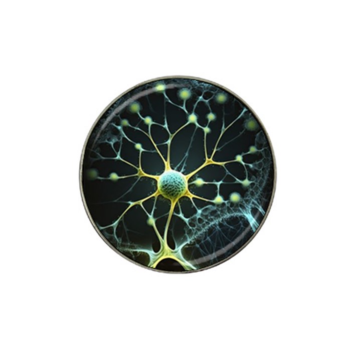 Ai Generated Neuron Network Connection Hat Clip Ball Marker