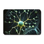 Ai Generated Neuron Network Connection Small Doormat 24 x16  Door Mat