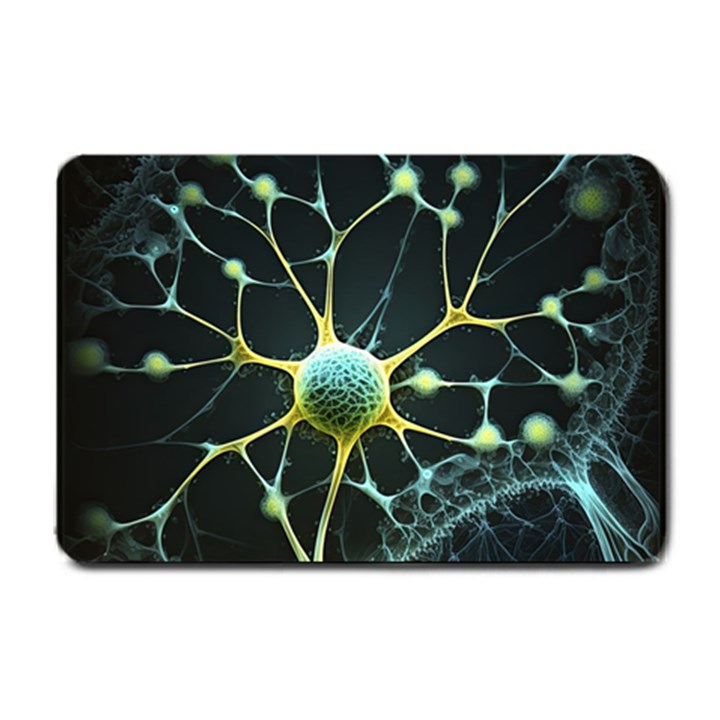 Ai Generated Neuron Network Connection Small Doormat