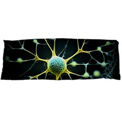 Ai Generated Neuron Network Connection Body Pillow Case Dakimakura (two Sides) by Ravend