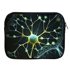 Ai Generated Neuron Network Connection Apple Ipad 2/3/4 Zipper Cases by Ravend