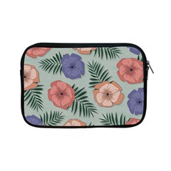 Flowers Petals Pattern Drawing Design Background Apple Ipad Mini Zipper Cases by Ravend