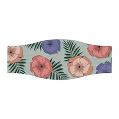 Flowers Petals Pattern Drawing Design Background Stretchable Headband by Ravend