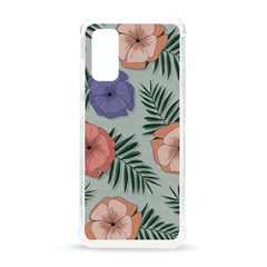 Flowers Petals Pattern Drawing Design Background Samsung Galaxy S20 6 2 Inch Tpu Uv Case by Ravend