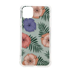 Flowers Petals Pattern Drawing Design Background Iphone 11 Pro Max 6 5 Inch Tpu Uv Print Case by Ravend