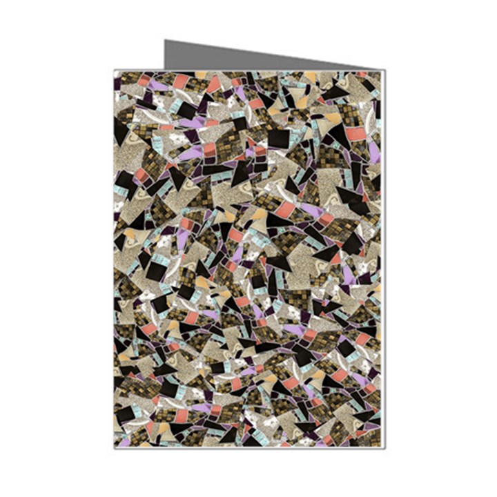 Mystic Geometry Abstract Print Mini Greeting Cards (Pkg of 8)