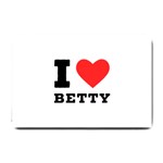 I love betty Small Doormat 24 x16  Door Mat