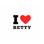 I love betty Premium Plush Fleece Blanket (Small) 50 x40  Blanket Front