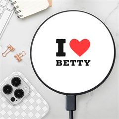 I Love Betty Wireless Fast Charger(black)