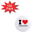 I love margaret 1  Mini Magnets (100 pack)  Front