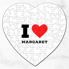 I love margaret Jigsaw Puzzle (Heart)