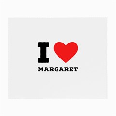 I Love Margaret Small Glasses Cloth (2 Sides) by ilovewhateva