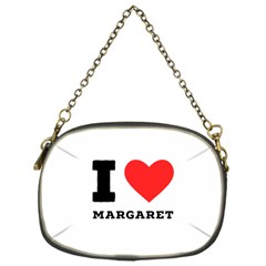 I love margaret Chain Purse (One Side)