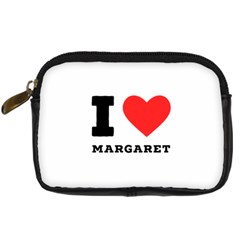 I Love Margaret Digital Camera Leather Case by ilovewhateva