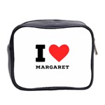 I love margaret Mini Toiletries Bag (Two Sides) Back