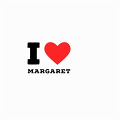 I Love Margaret Large Garden Flag (two Sides) by ilovewhateva